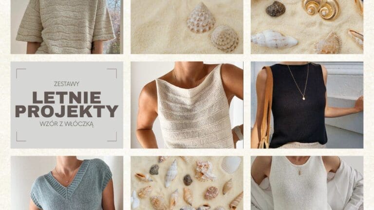 Wpis na bloga wzór z włóczką gotowe zestawy wzór na druty z dedykowaną włóczka
