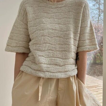 Tide Loop Tee od Other Loops wzór na druty z włóczką