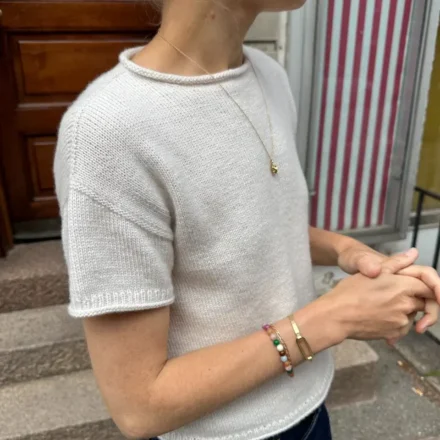 PetiteKnit Cloud Tee wzór na druty