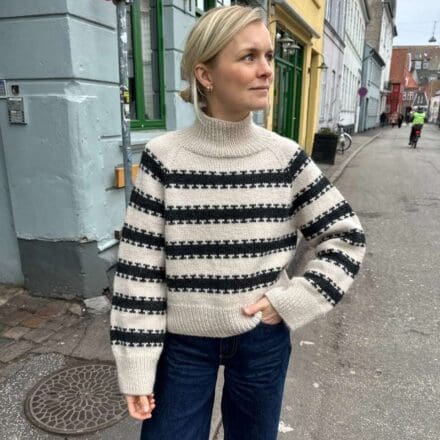 PetiteKnit Key Sweater wzór dziewiarski