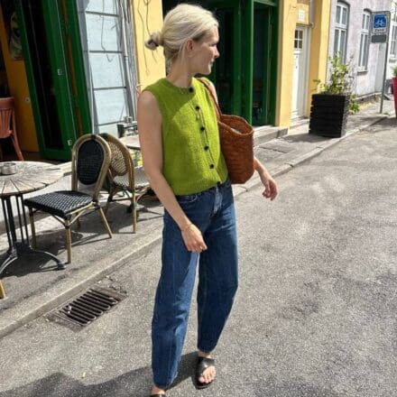 PetiteKnit Maggie Vest wzór dziewiarski