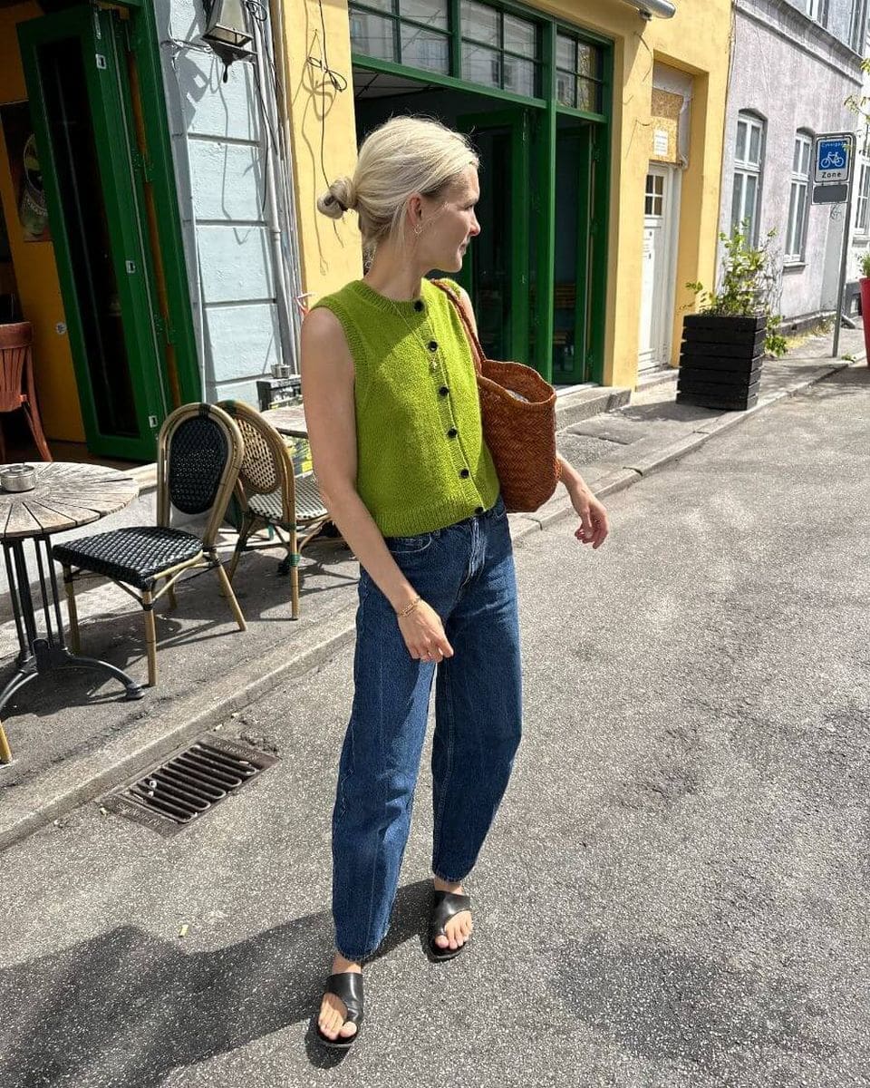 PetiteKnit Maggie Vest wzór dziewiarski