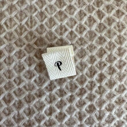 Metka PetiteKnit składana "P" L026