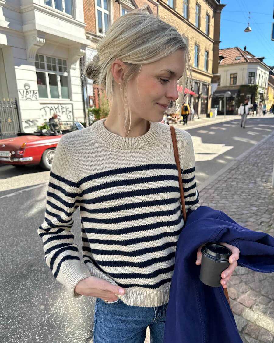 PetiteKnit wzory Lyon Sweater