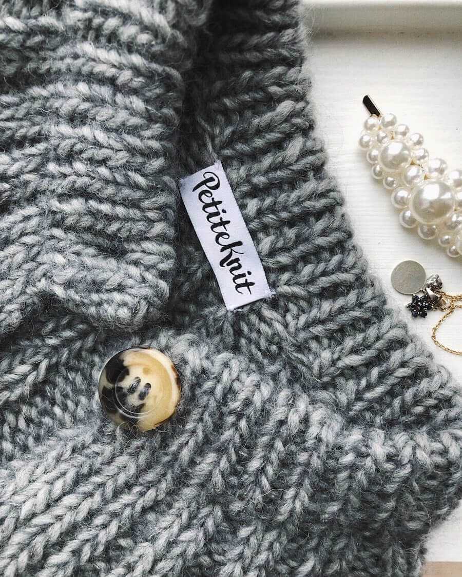 PetiteKnit wzory Sunday Cardigan