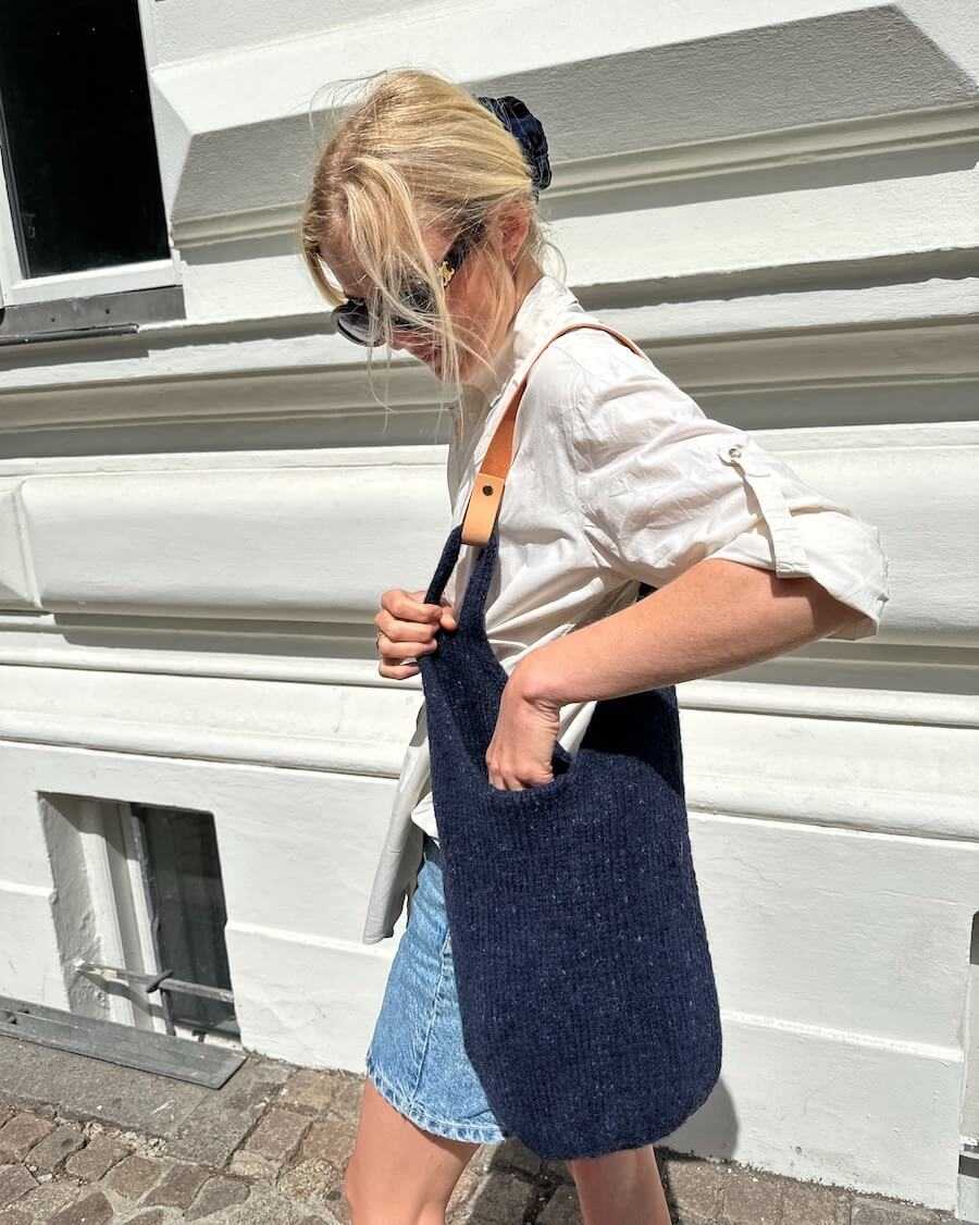 PetiteKnit wzory Terrazzo Bag