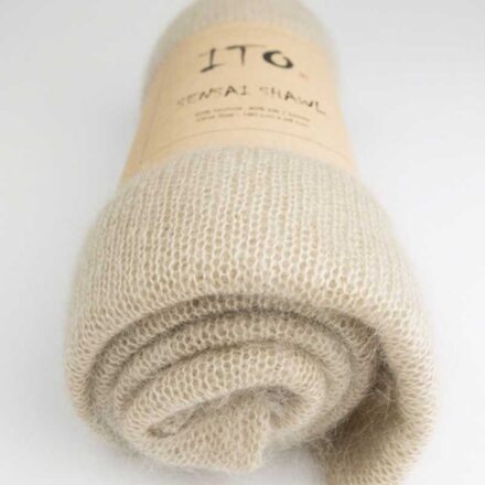 Sensai ITO moherowy szal z jedwabiem