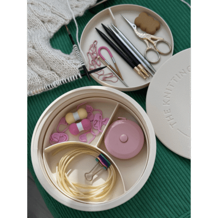 The Knitting Box Macaron Knitting Stuff Organizer Maxi