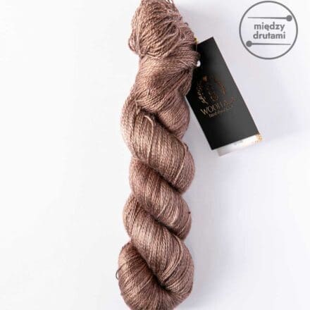 Włóczka Pure Silk Lace Sepia Woollala