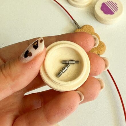 The Knitting Box Ciao Link łącznik przejściówka do magnetycznych zakrętek The Knititng Box dla żyłek marki ChiaoGoo