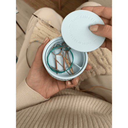 The Knitting Box Macaron Mini Knitting Stuff Organizer