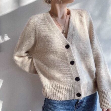 PetiteKnit wzory Champagne Cardigan