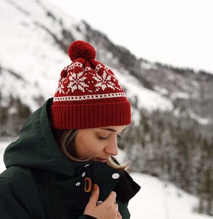 Wzór na druty Andrew's Hat