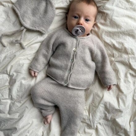PetiteKnit Cleo Baby Set wzór dziewiarski z polskim tłumaczeniem
